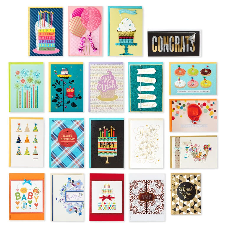 Hallmark All Occasion Card Assortment In Decorative Box, Set Of 20 - Image 2