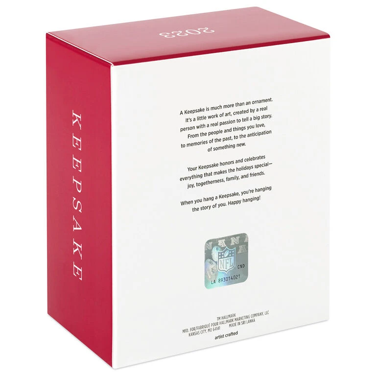 Hallmark NFL Baltimore Ravens Lamar Jackson Ornament - Image 5