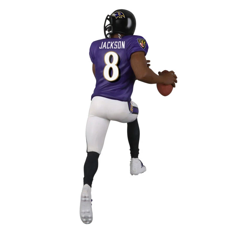 Hallmark NFL Baltimore Ravens Lamar Jackson Ornament - Image 6