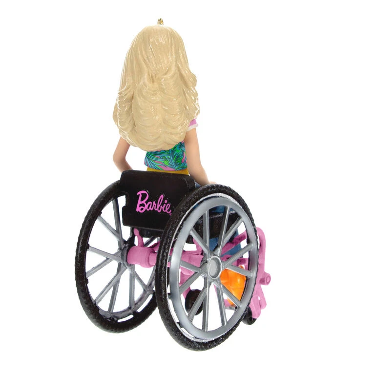 Hallmark Barbie™ Fashionista With Wheelchair Ornament - Image 6