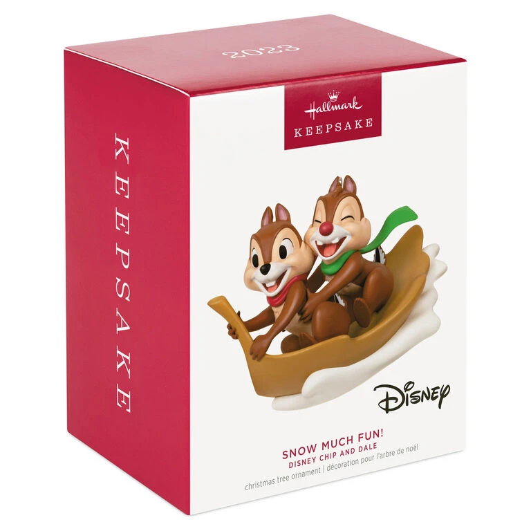 Hallmark Disney Chip And Dale Snow Much Fun! Ornament - Image 4
