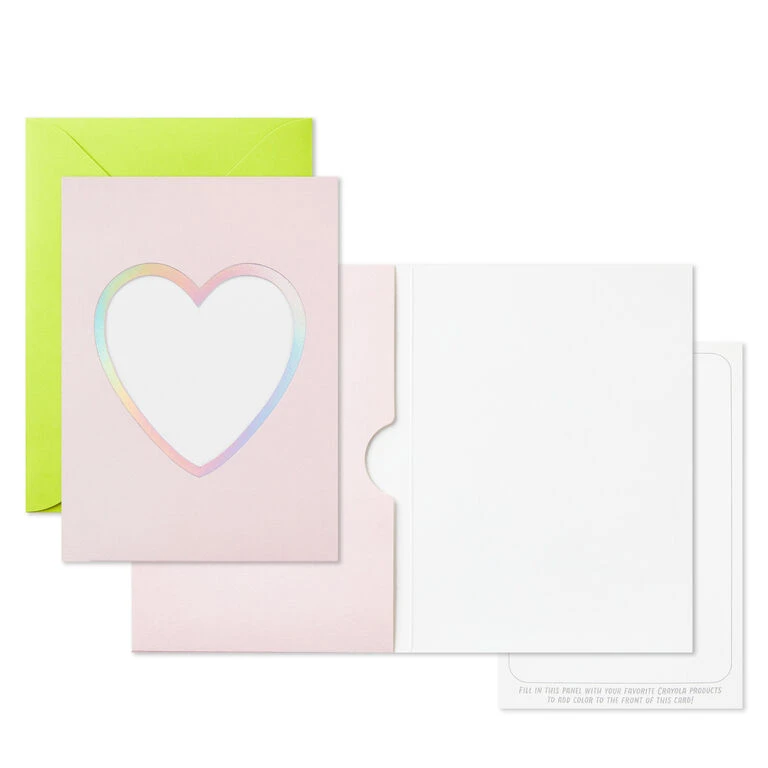 Hallmark Crayola® Kids Card Kit With Markers In Caddy, Pack Of 8 - Image 5