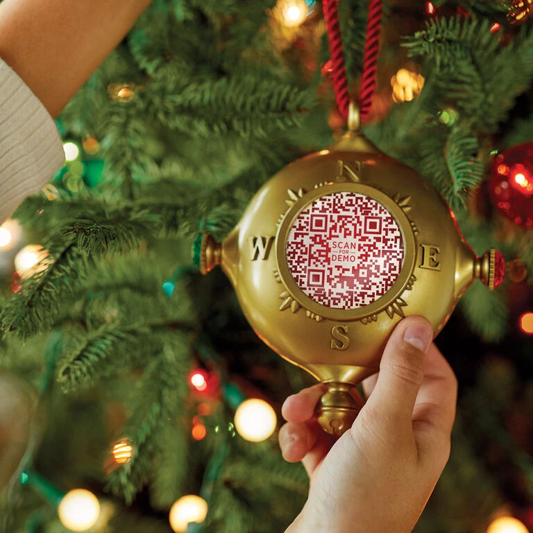 Demdaco Santa's Kindness Ornament And Journal, Set Of 2 - Image 6