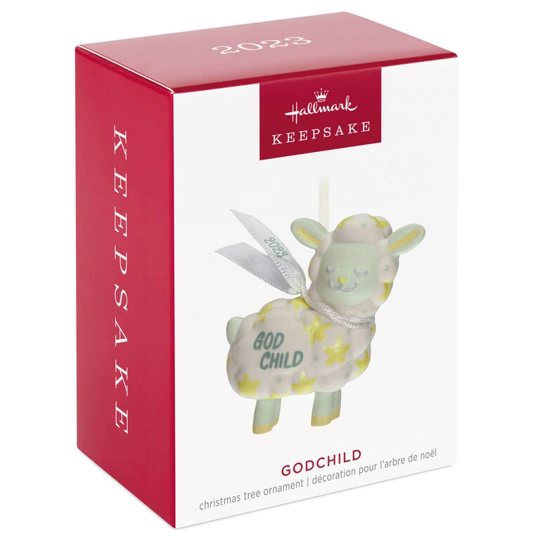 Hallmark Godchild 2023 Porcelain Ornament - Image 4