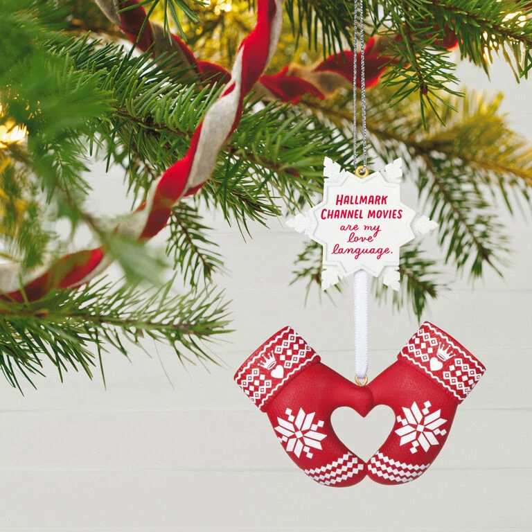 I Love Hallmark Channel! Ornament - Image 2