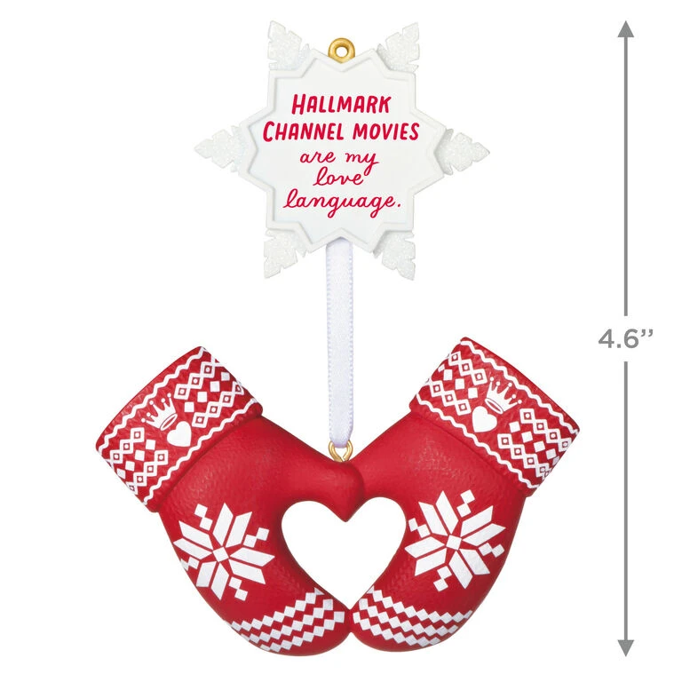 I Love Hallmark Channel! Ornament - Image 3