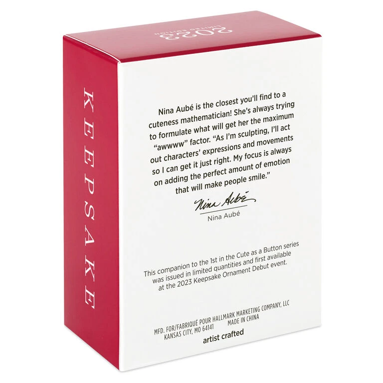 Hallmark Cute As A Button Special Edition Ornament - Image 5