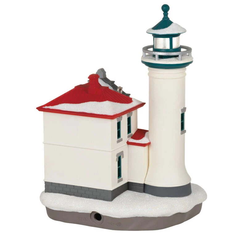 Hallmark Holiday Lighthouse 2023 Ornament With Light - Image 6