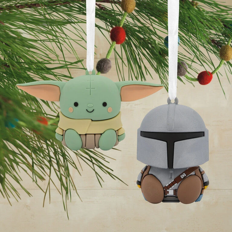 Better Together Star Wars: The Mandalorian™ And Grogu™ Magnetic Hallmark Ornaments, Set Of 2 - Image 2