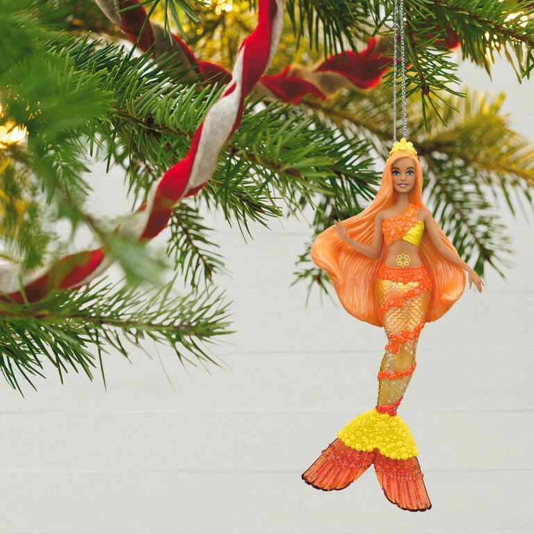 Hallmark Barbie™ Mermaid Ornament With Light - Image 2