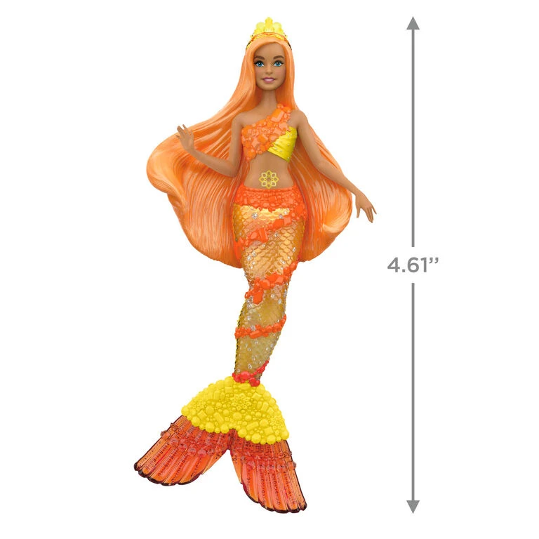 Hallmark Barbie™ Mermaid Ornament With Light - Image 3