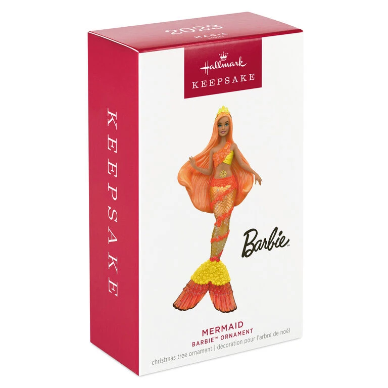 Hallmark Barbie™ Mermaid Ornament With Light - Image 4