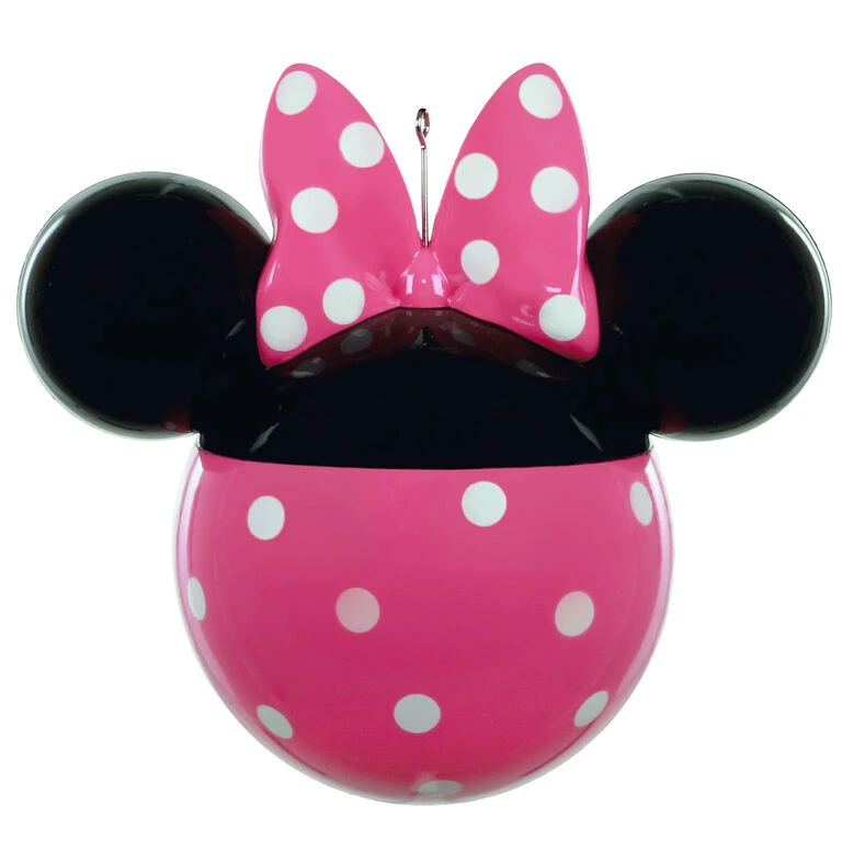 Hallmark Disney Minnie Mouse Ears Silhouette Personalized Photo Ornament - Image 6