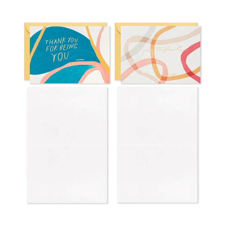 Hallmark Morgan Harper Nichols Assorted Blank Note Cards In Caddy, Pack Of 40 - Image 3