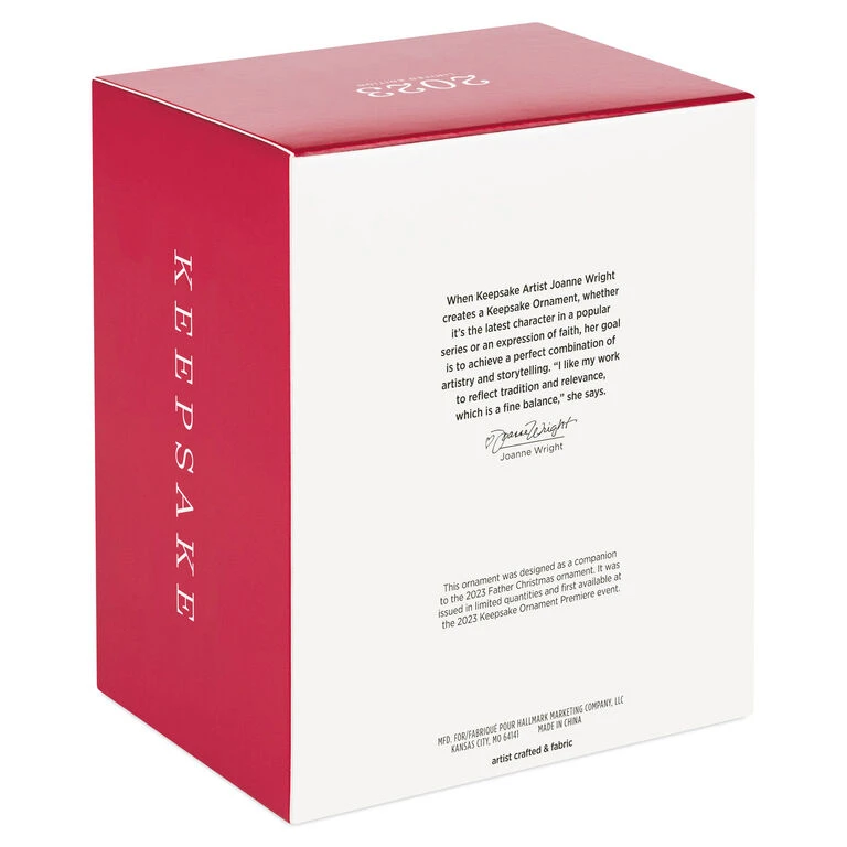 Hallmark Father Christmas's Reindeer Ornament - Image 5