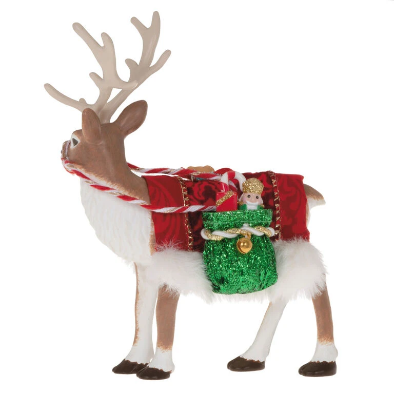 Hallmark Father Christmas's Reindeer Ornament - Image 6