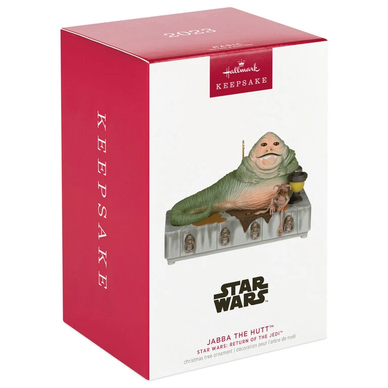 Hallmark Star Wars: Return Of The Jedi™ Jabba The Hutt™ Ornament With Sound And Motion - Image 4
