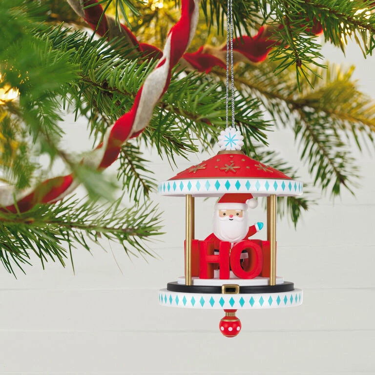 Hallmark Santa-Go-Round Ornament - Image 2