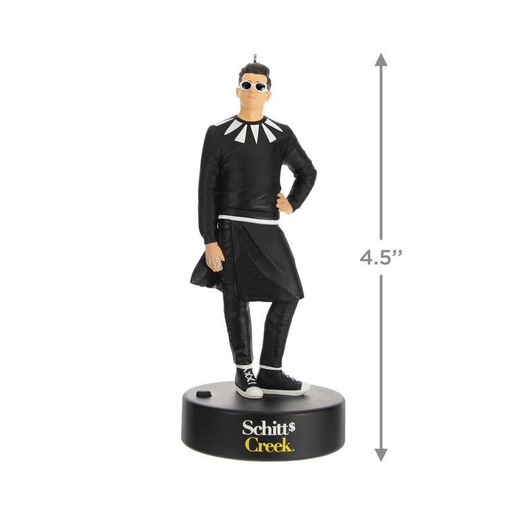 Hallmark Schitt's Creek® David Rose Ornament - Image 3