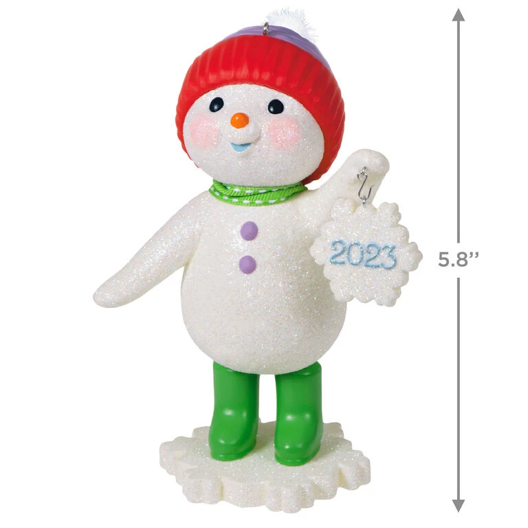 Hallmark Sweet Snowman 2023 Ornament - Image 3