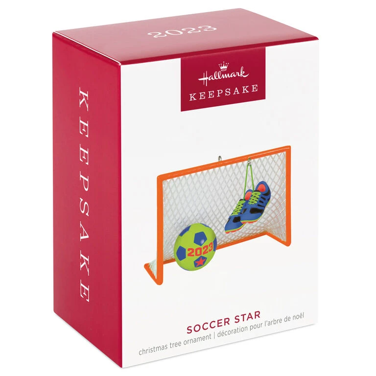 Hallmark Soccer Star 2023 Ornament - Image 4