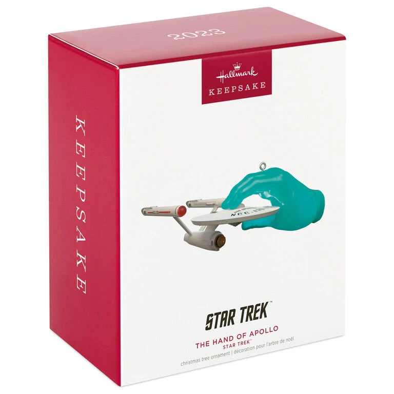 Hallmark Star Trek⢠The Hand Of Apollo Ornament - Image 4
