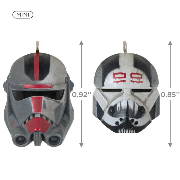 Hallmark Mini Star Wars: The Bad Batch™ Hunter™ And Wrecker™ Ornaments, Set Of 2 - Image 3