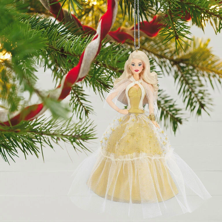 Hallmark 2023 Holiday Barbie™ Ornament - Image 2