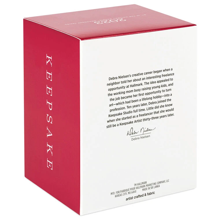 Hallmark 2023 Holiday Barbie™ Ornament - Image 5